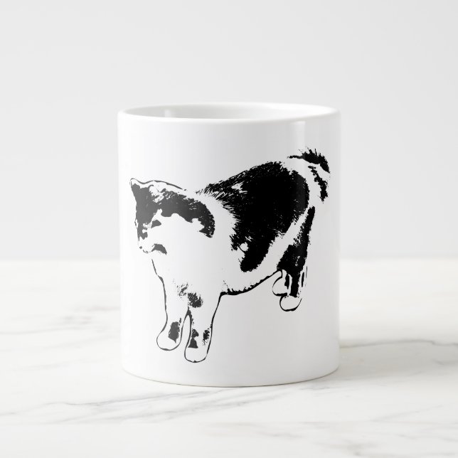 En paus före paus jumbo mugg (Framsidan)