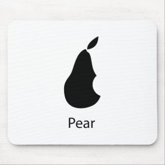 En pear med en bita! musmatta