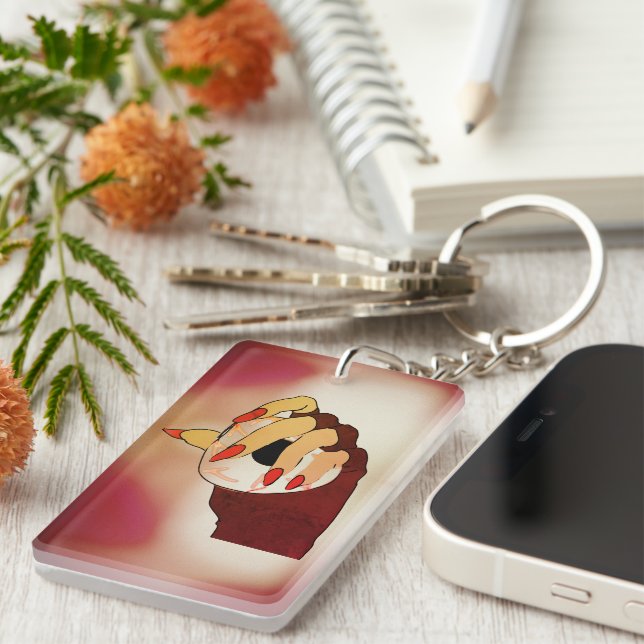 En pekskärm med trippelvision (Högra Framsidan)