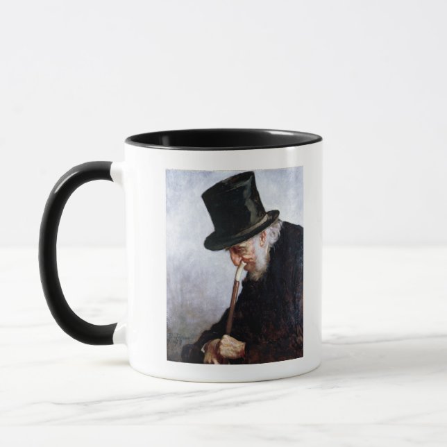 En pensionerad havskapten från Massachusetts, 1879 Mugg (Vänster)