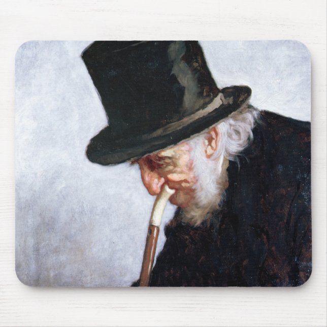 En pensionerad havskapten från Massachusetts, 1879 Musmatta (Framsidan)