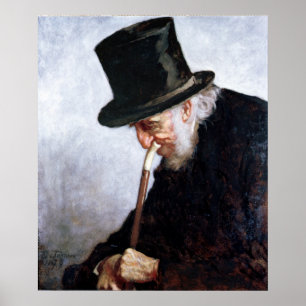 En pensionerad havskapten från Massachusetts, 1879 Poster