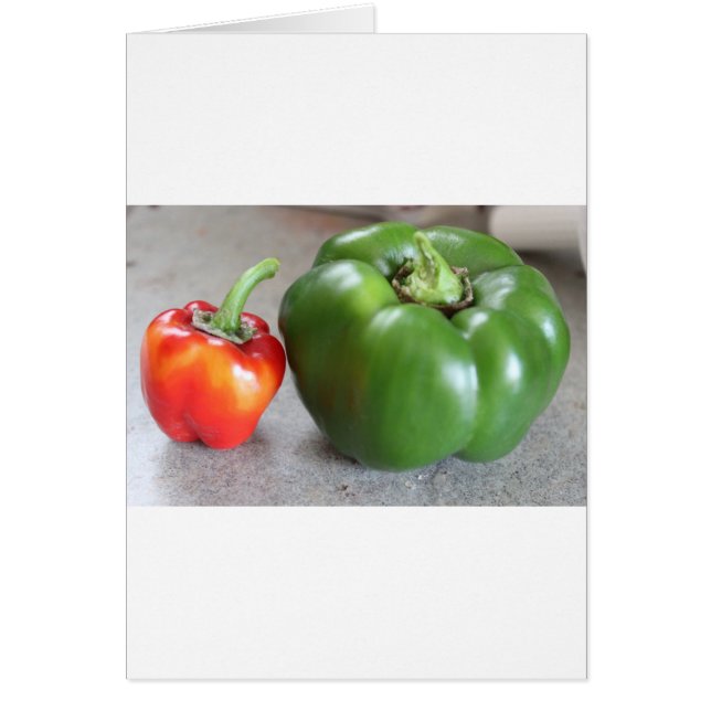 En Pepper-blandning Hälsningskort (Framsidan)