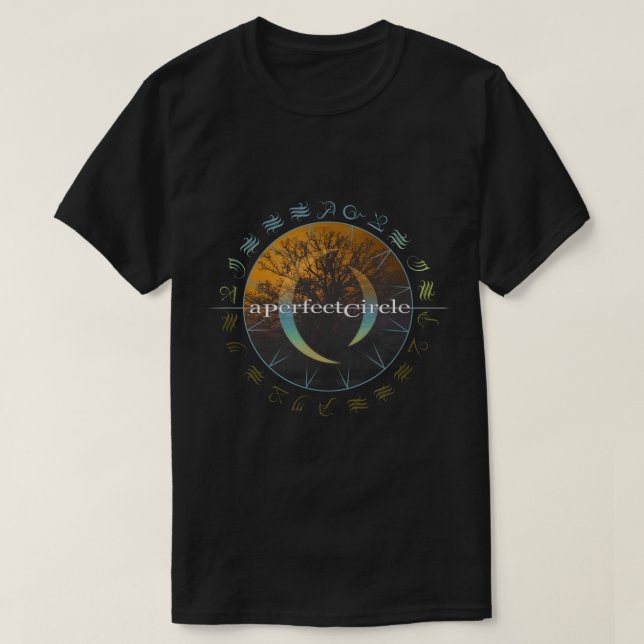 En Perfekt Circle Woodland T Shirt (Design framsida)