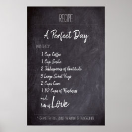 En Perfekt Dag-mottagare Poster