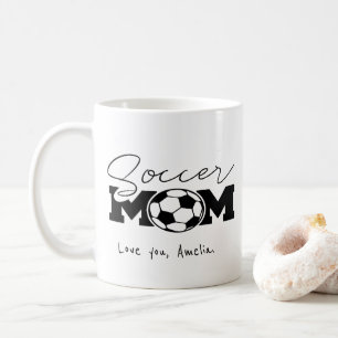 En Perfekt Personlig för varje stolt fotbollsspela Kaffemugg