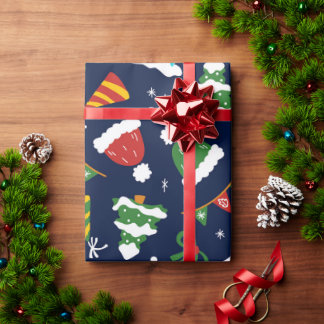 En Perfekt Snögubbe-jul Presentpapper