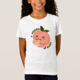 En persika av tårta t shirt