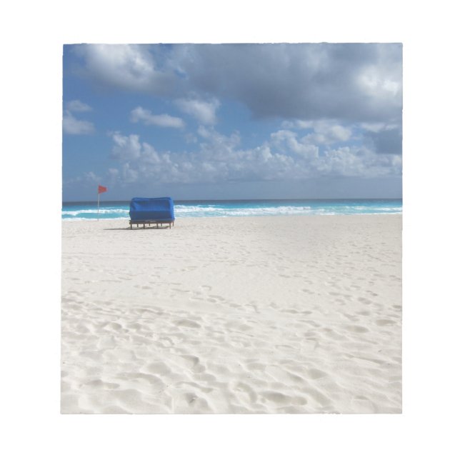 En persikoordförande väntar anteckningsblock (Framsida)