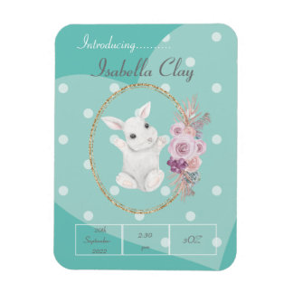 EN PERSONLIG BIRTH ANNOUNCEMENT PHOTO MAGNET