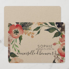 en personlig inbjudan till brudtjänst