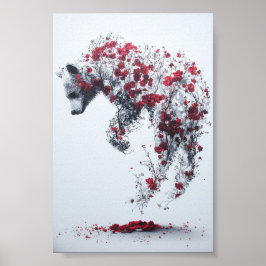 En Petal i taget vid utskrift och nedladdning Poster