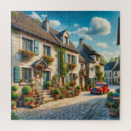En picturesque-byscen pussel