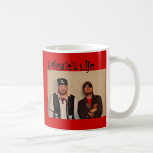 En pirat liv kaffemugg