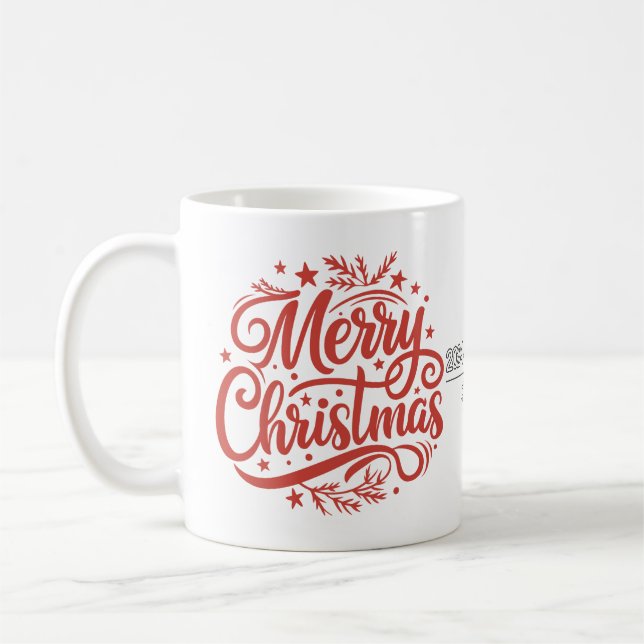 En piska som hoppar från God jul 2024 Kaffemugg (Vänster)