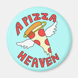 En Pizzahimmel Magnet