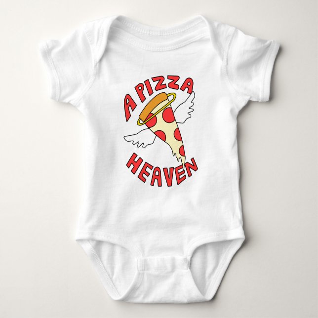 En Pizzahimmel Tee Shirt (Framsida)