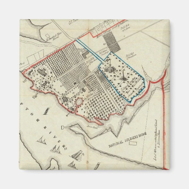 En plan Egendom i Hampton Normal Magnet (Framsidan)