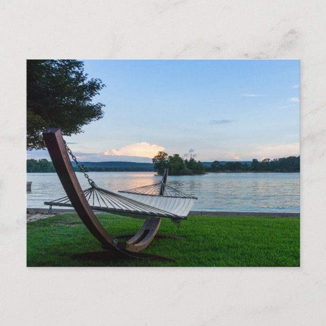 En plats att koppla av Blank brevkort Vykort (Framsida)