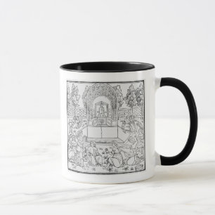 En plats från Decameronen Mugg