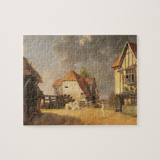 En plats från "maiden av mala", 1765 (olja på pussel (Horisontell)