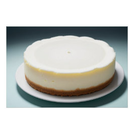 En platta av helost med baksida av Mörk Perfect Poster