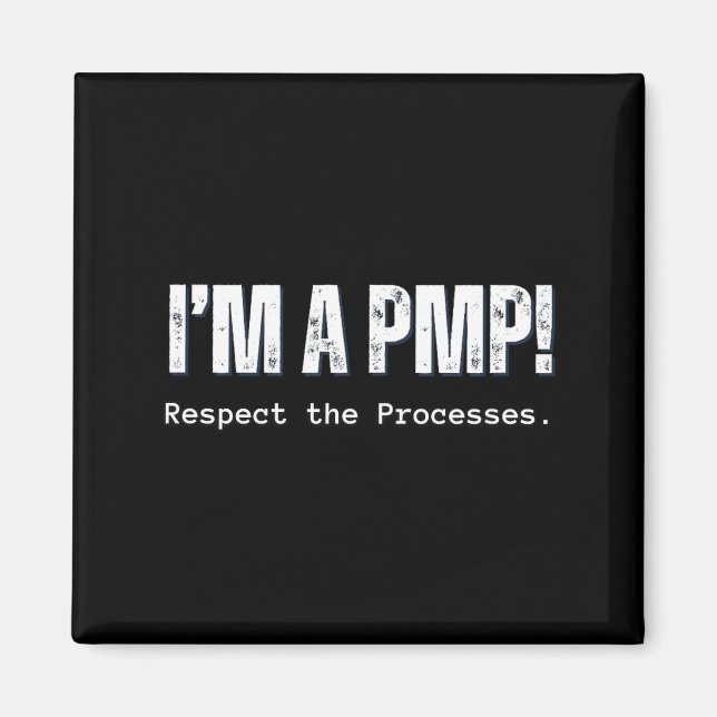 En PMP Respektera Processerna Present till Projekt Magnet (Framsidan)