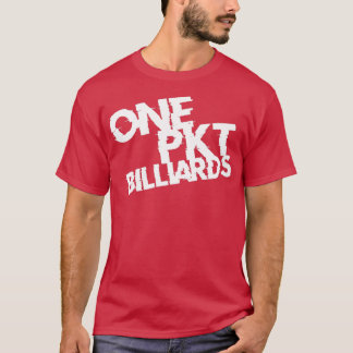 EN POCKET BILLIARDS WHITE T SHIRT