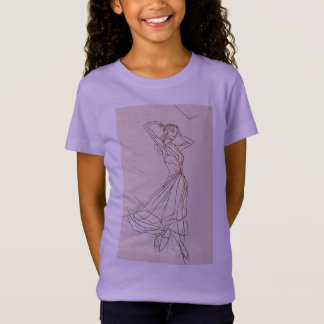"En Pointe Elegance: Ballet Slipper Artistry" T Shirt