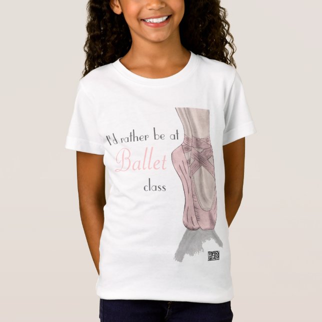 En pointe T-shirt (Framsida)