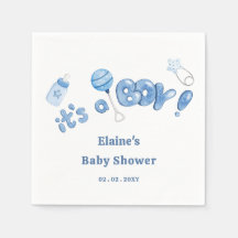 En pojk-Baby Sak Blue Boy Shower