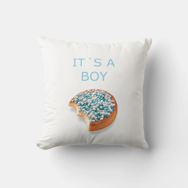 En pojke är född kudde (Framsida)