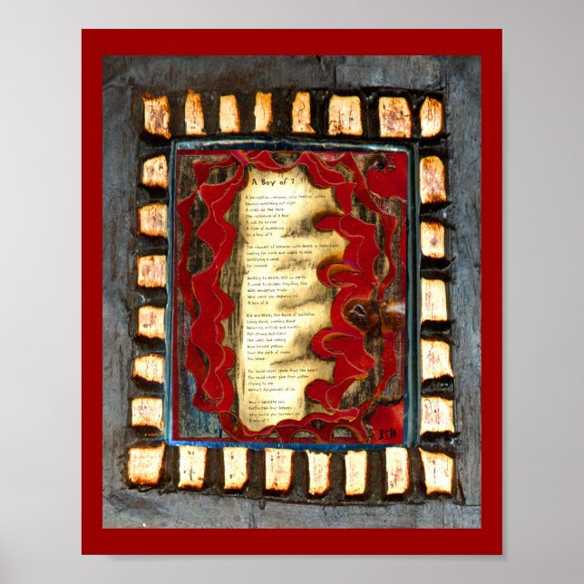 En pojke av 7 poster (Framsidan)