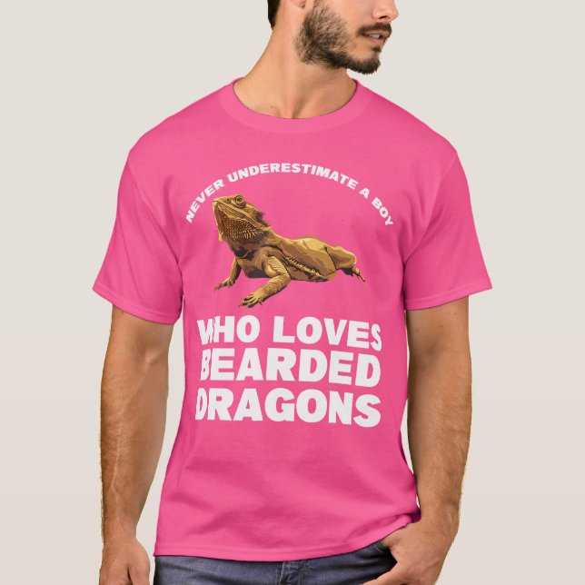 En pojke som Kärlek botade drakmer... T Shirt (Framsida)
