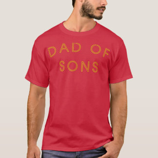En pojke som ska vara Gift, Pappa av Sons T Shirt
