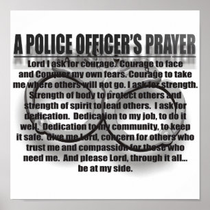 EN POLIS BÖN POSTER