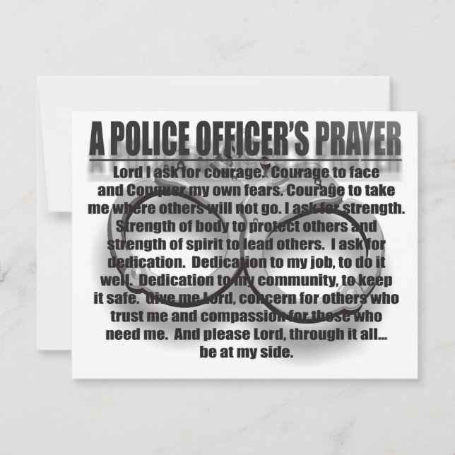 EN POLISKONTOR PRAYER (Framsida)