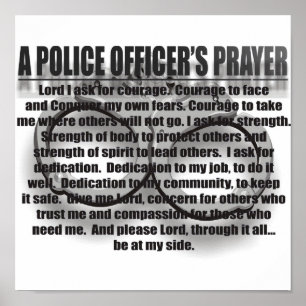 EN POLISKONTOR PRAYER POSTER