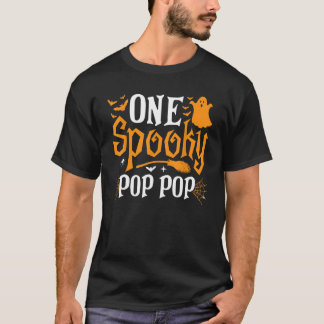 En pop-pop-familj som matchar Halloween Costu T Shirt