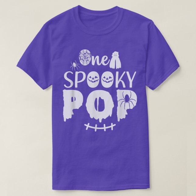 En pop-scary Halloween Costume Party Gift T Shirt (Design framsida)