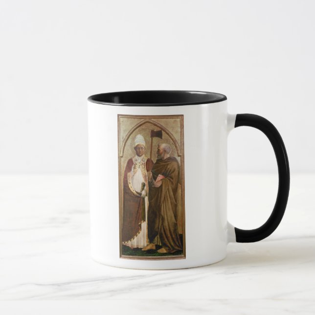 En Pope och en St. Matthias, c.1428-29 Mugg (Höger)