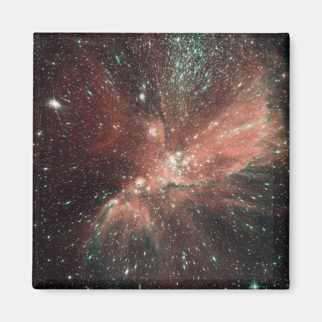 En population av små stjärnor på det mjölkaktiga s magnet (Framsidan)