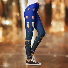 En popup på nyår leggings