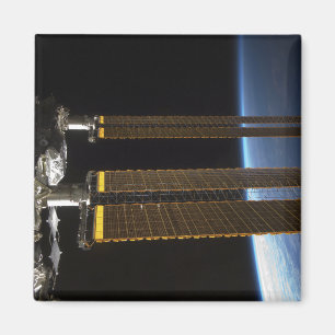 En portion av den internationella utrymmestationen magnet