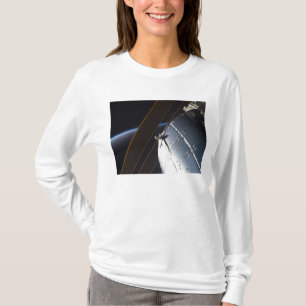 En portion av den internationella utrymmestationen tee shirt