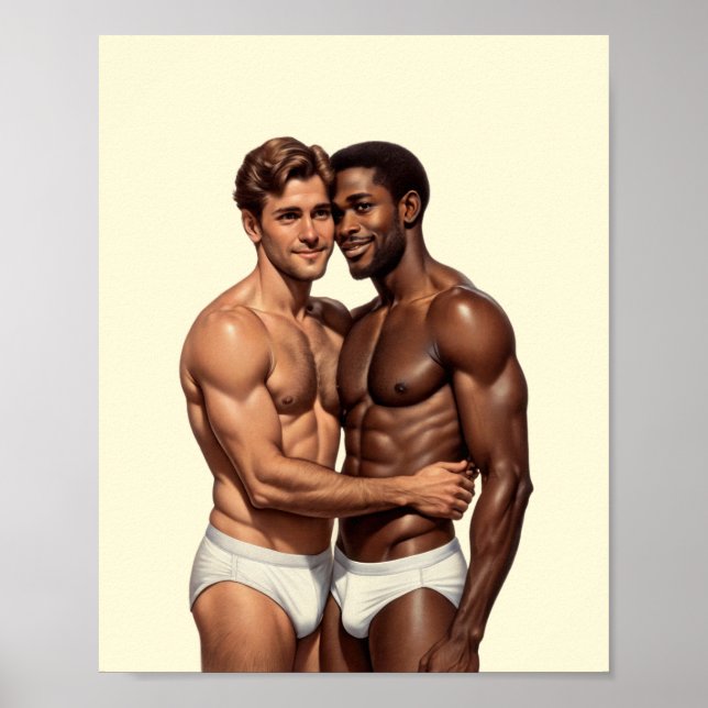 En Porträtt av Förenad Maskulinitet Poster (Framsidan)