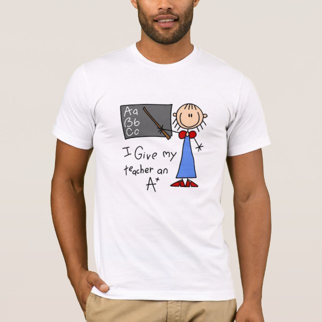 En positiv lärare tee (Framsida)