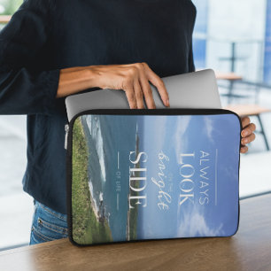 En positiv syn på livet ©Sjölandskap Laptop Fodral