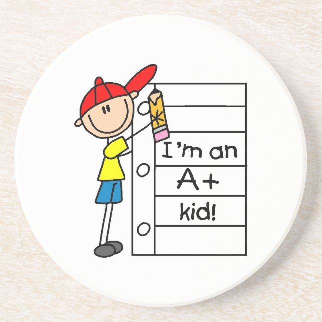 En positiv unge underlägg (Framsidan)