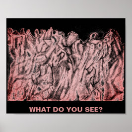 En poster två saker: konstutbildare och hjärnträna